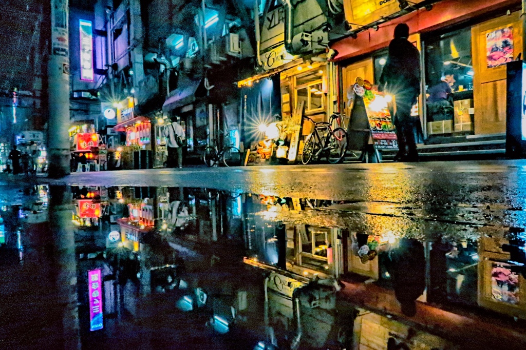 雨上がりの夜に
