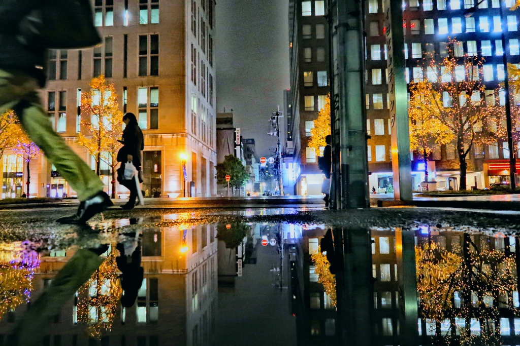 帰路を急ぐ