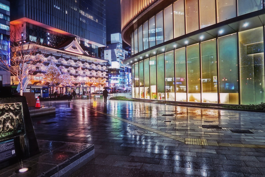 冷たい雨