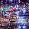 路面電車の走る街