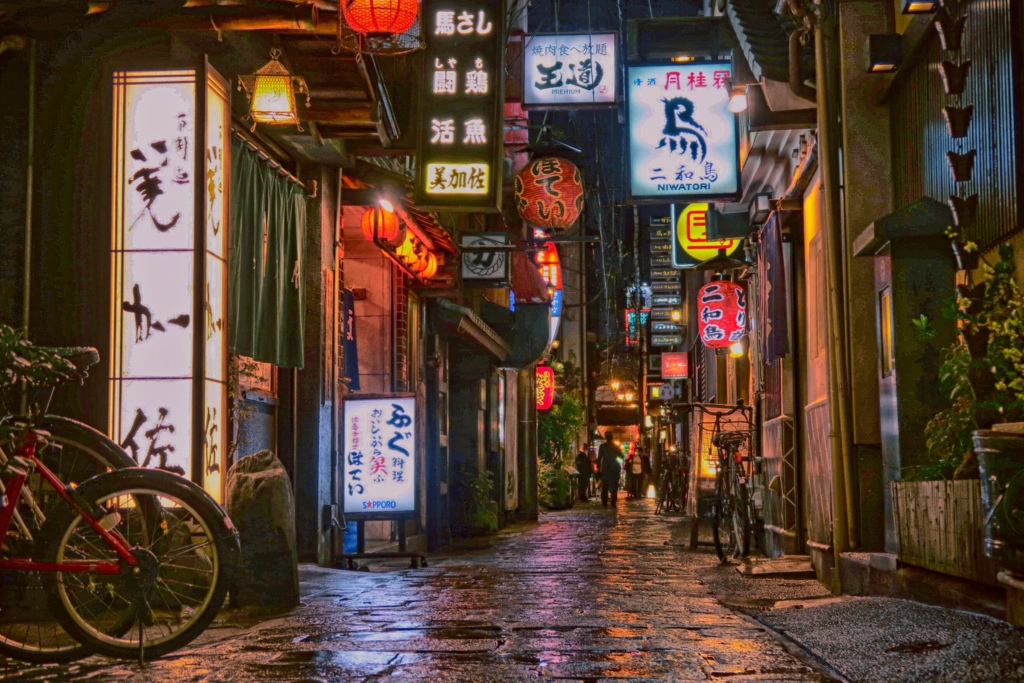 灯りが灯る