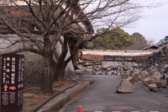 幼い頃に歩いた道、熊本城