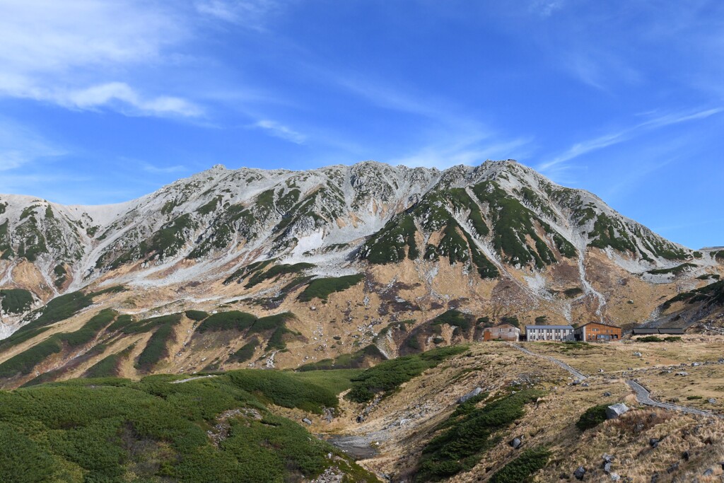 晩秋の立山