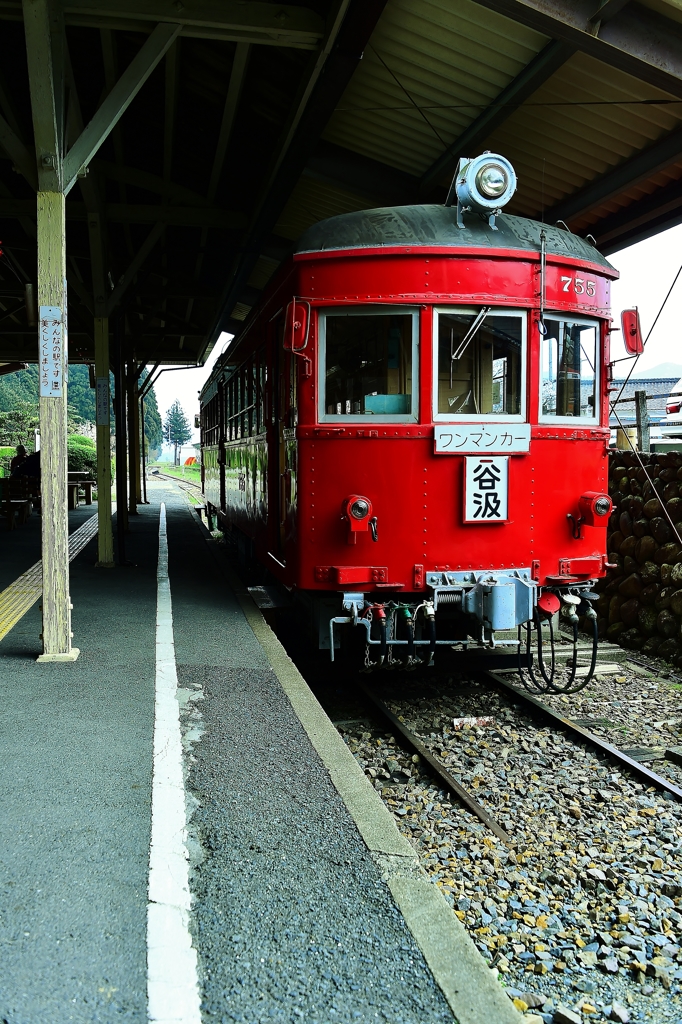 廃線めぐり　谷汲線　谷汲駅