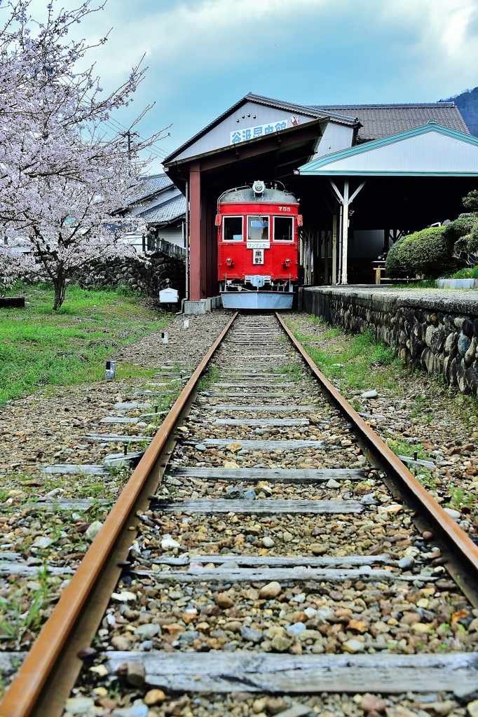 廃線めぐり　谷汲線　谷汲駅