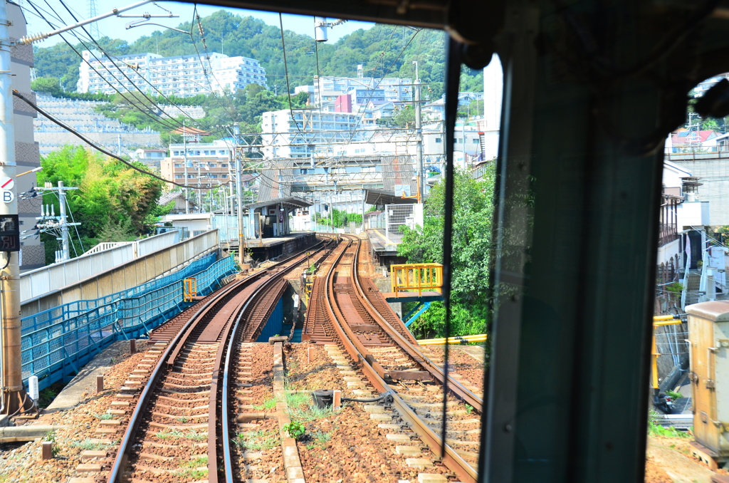 実は、この神戸電鉄の長田駅