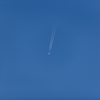 飛行機雲出始め