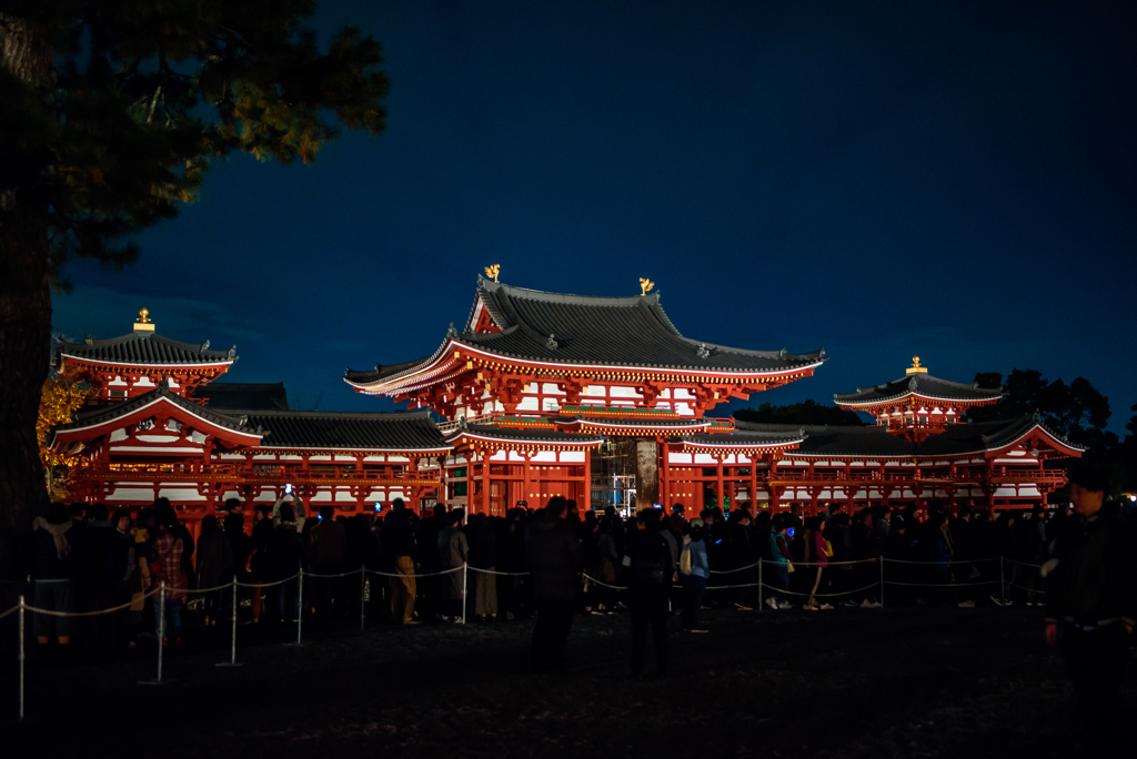 平等院の取り合い