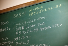 手書きメニュー表