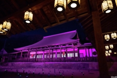 萬福寺ライトアップ