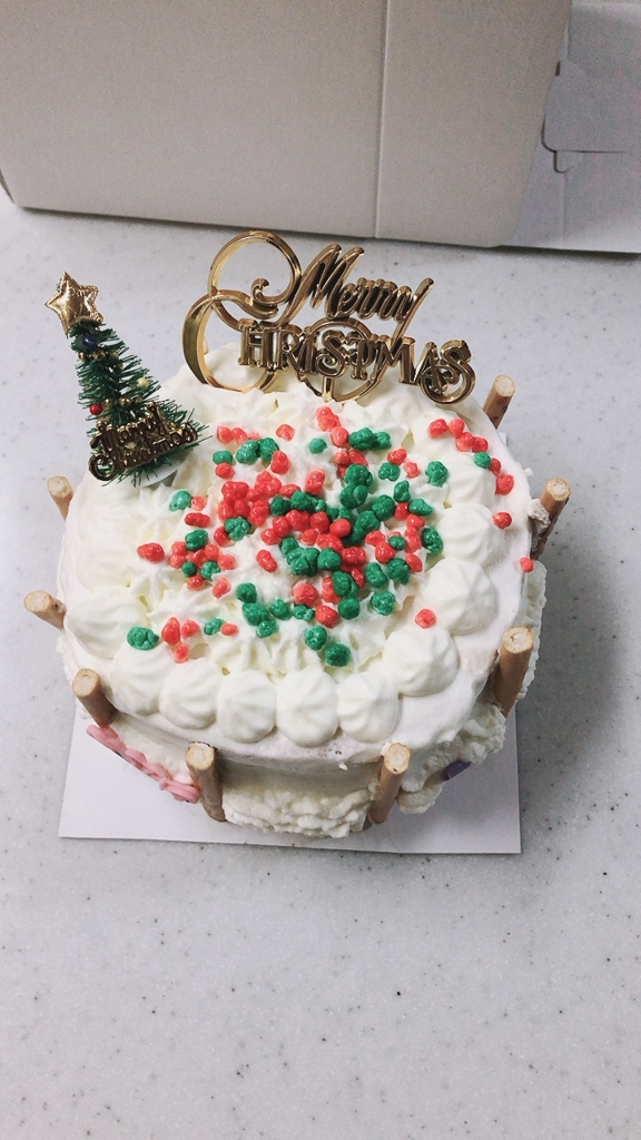 I made cake 