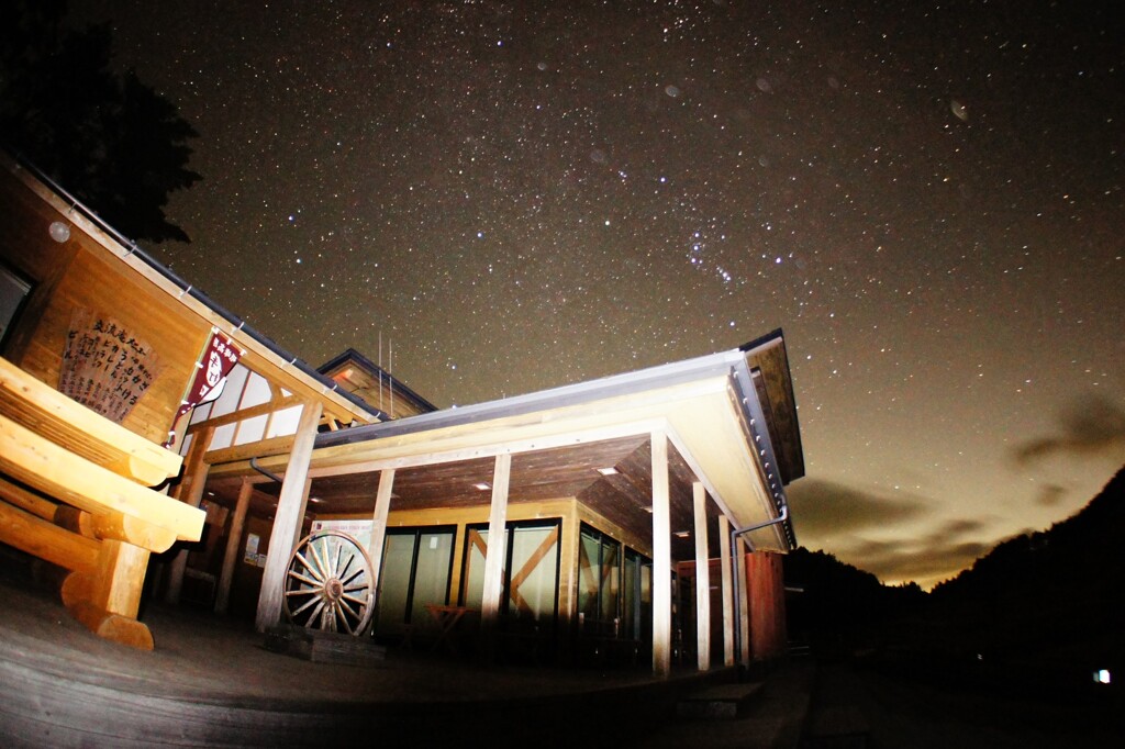 夜の砥峰高原