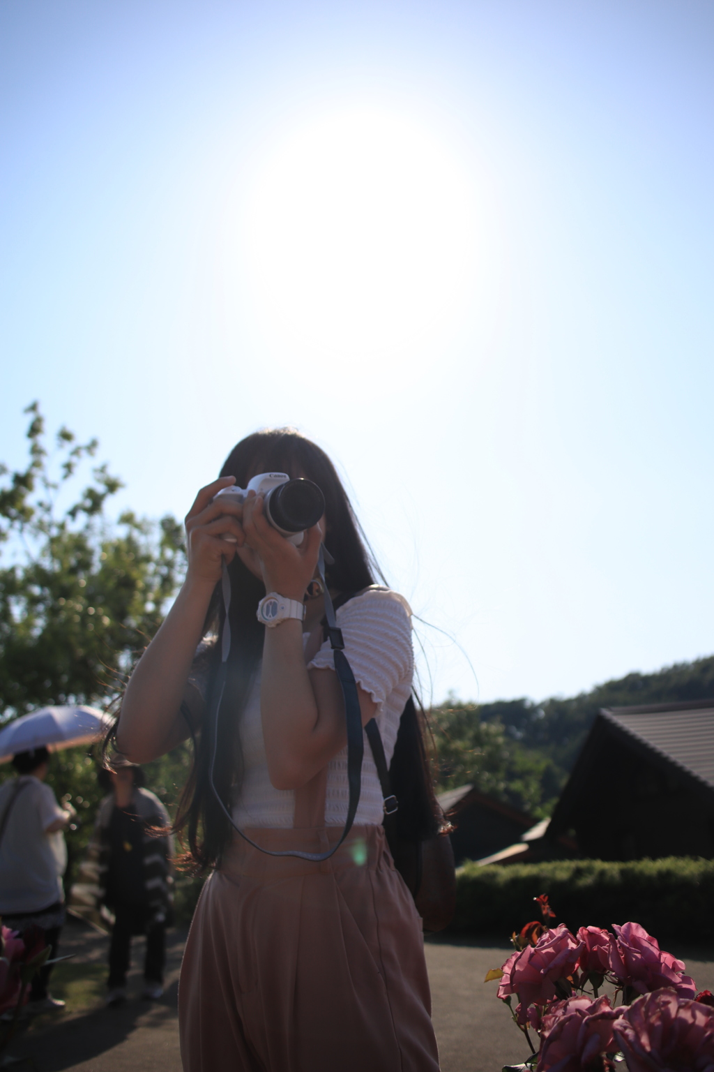 カメラ女子
