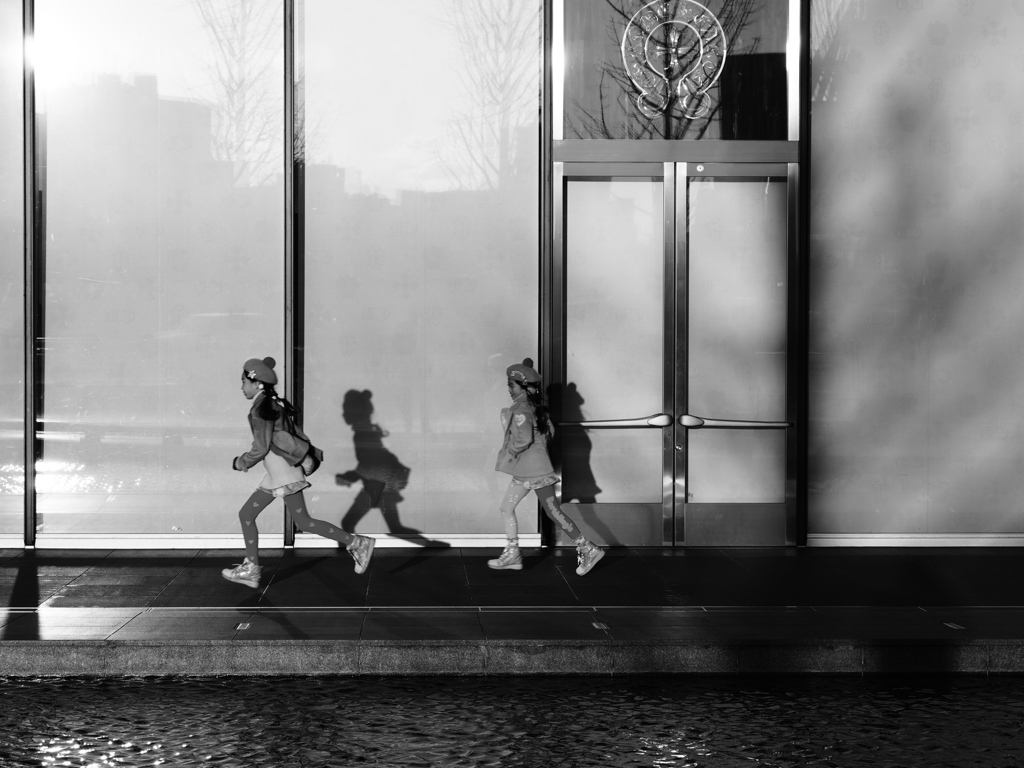 Two children.