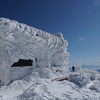 山小屋も樹氷モンスター
