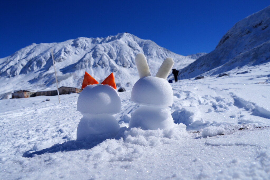 白銀の立山