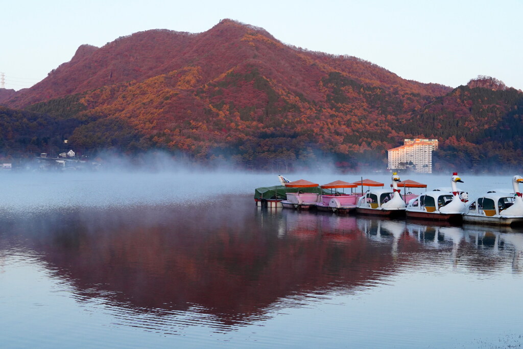 榛名湖モルゲンロート