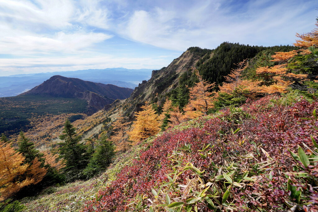 アサマ外輪山の秋