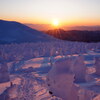 夕暮れの西吾妻山