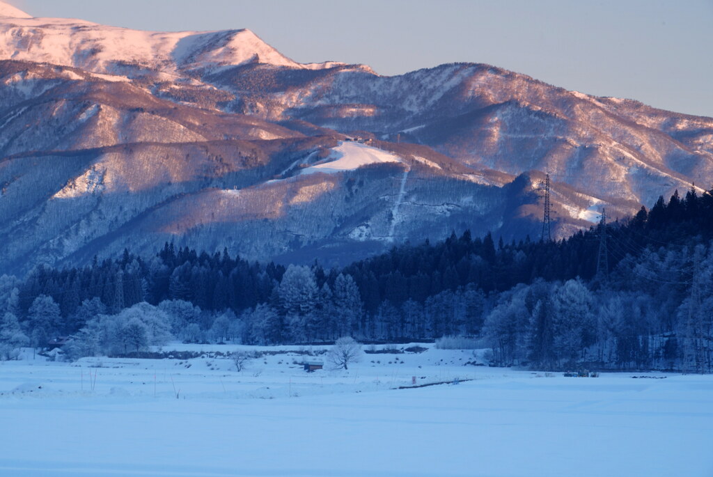 白馬村の冬
