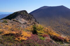 黄金色の浅間外輪山