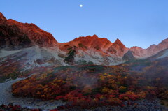 涸沢の夜明け