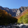 紅葉の一ノ倉沢