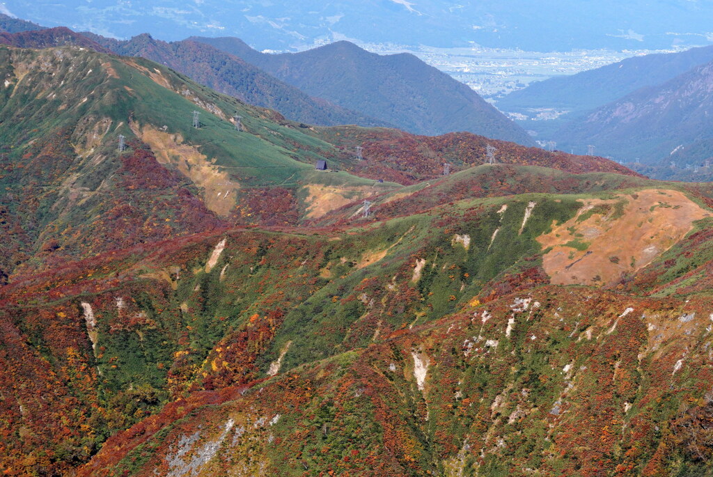 紅葉の清水峠