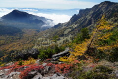 秋の浅間外輪山