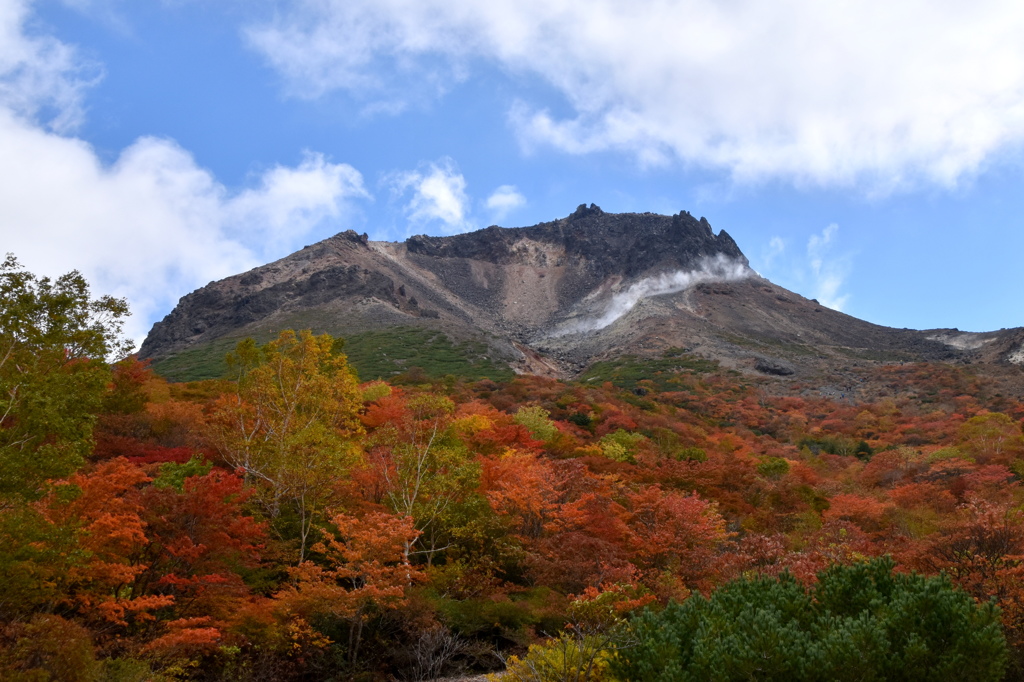 紅葉の那須岳