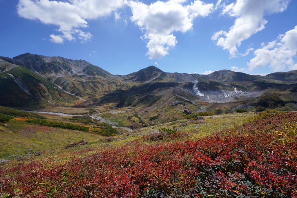 紅葉の立山