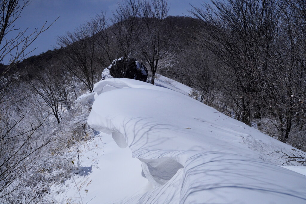 雪庇ハイク