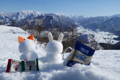 雪景色のひと時