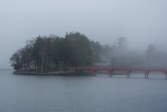 霧の赤城神社