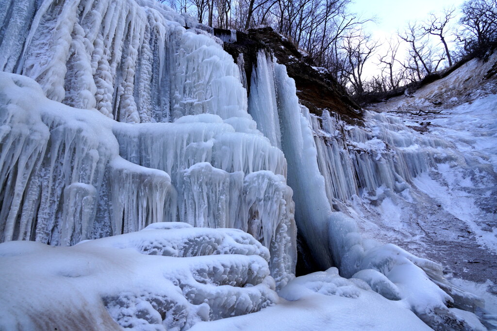 小滝の氷瀑