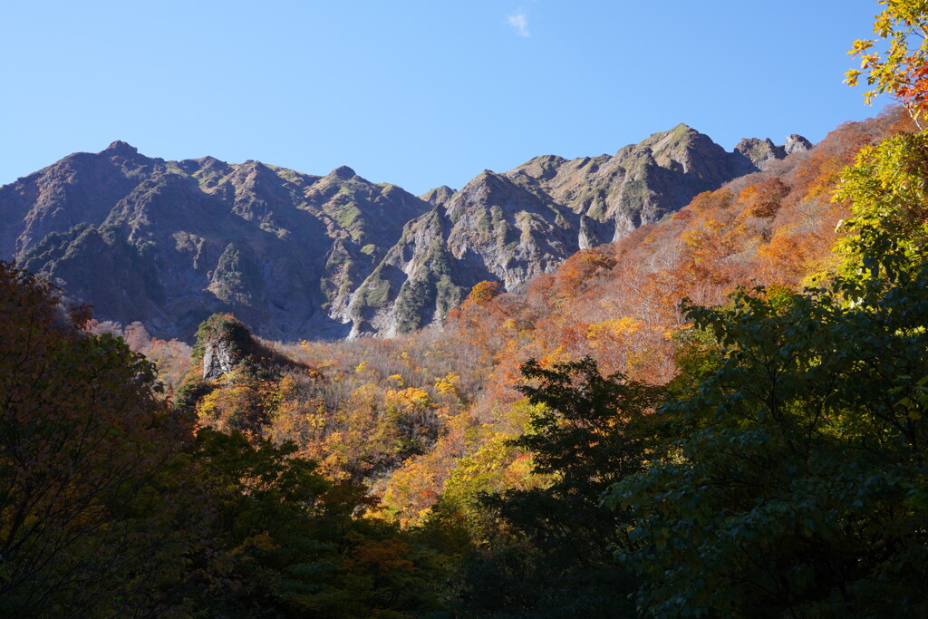 紅葉の幽ノ沢