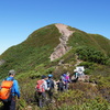 斜里岳山頂へ