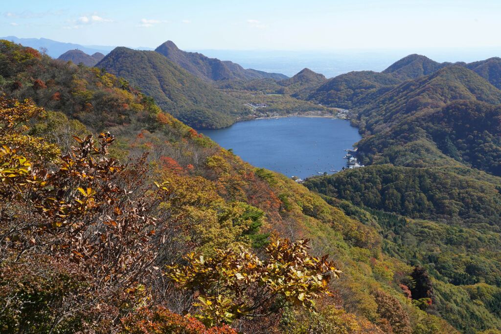 紅葉の榛名山