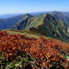 紅葉の谷川肩ノ小屋