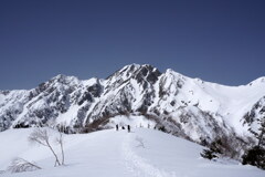 武田菱眺める大遠見山