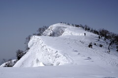 アルプスの雪庇