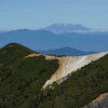 御嶽山を望む