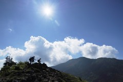 夏空ハイク