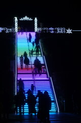 虹色の階段
