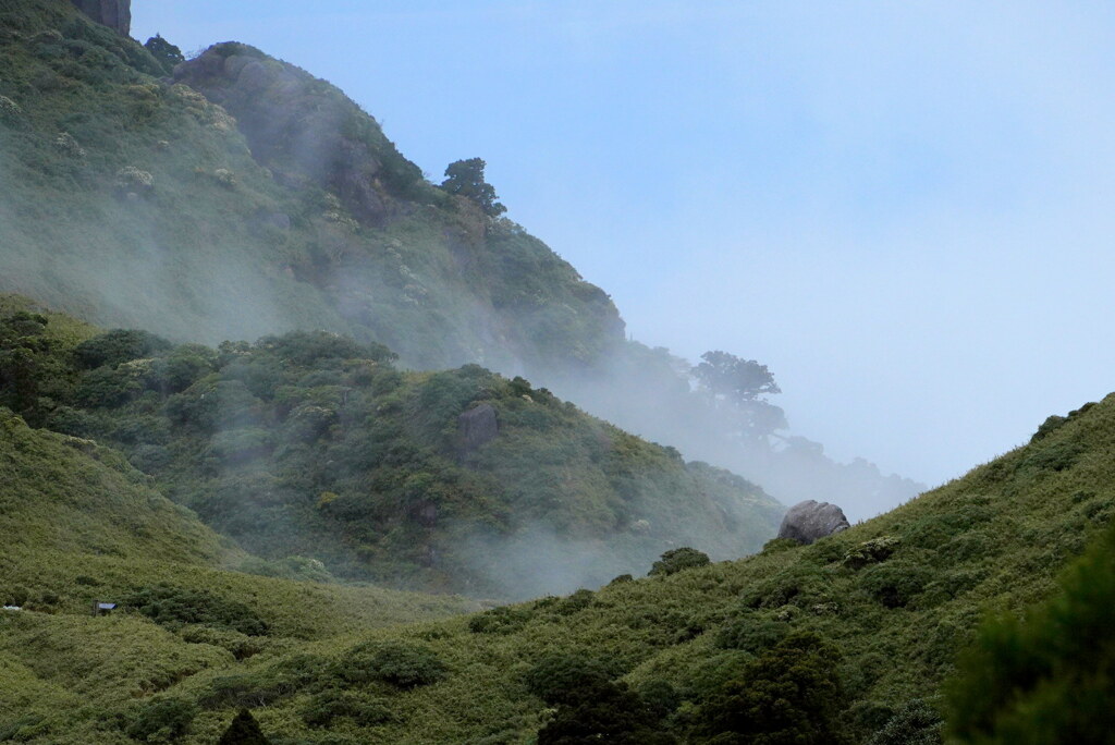 漂う霧雲