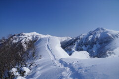 狭き山頂