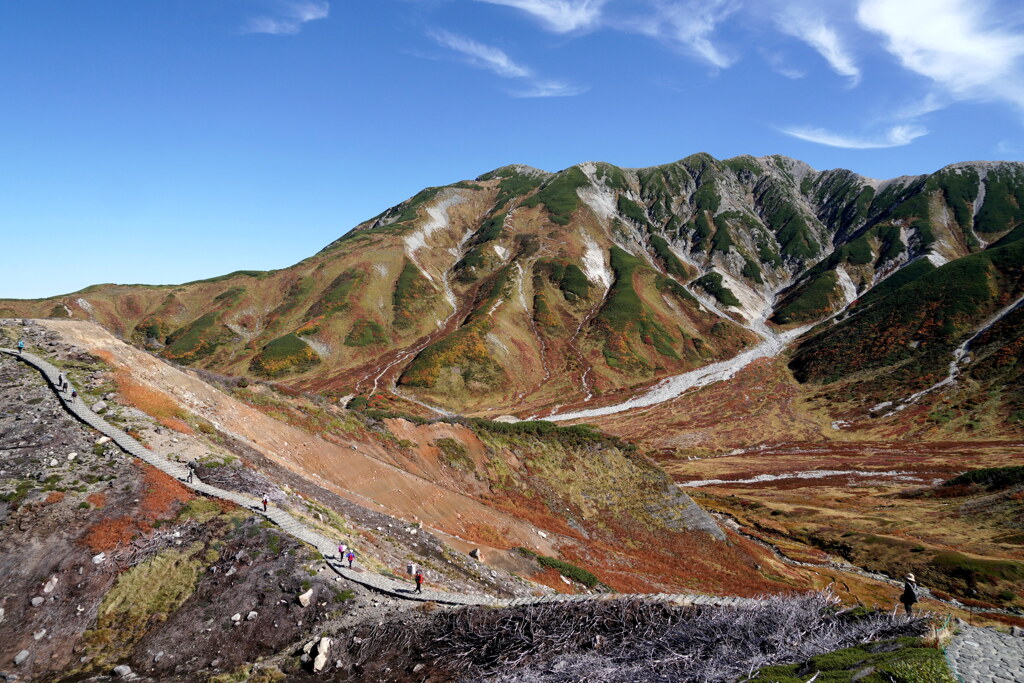 秋深まる立山室堂