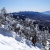 八ヶ岳ブルーの冬