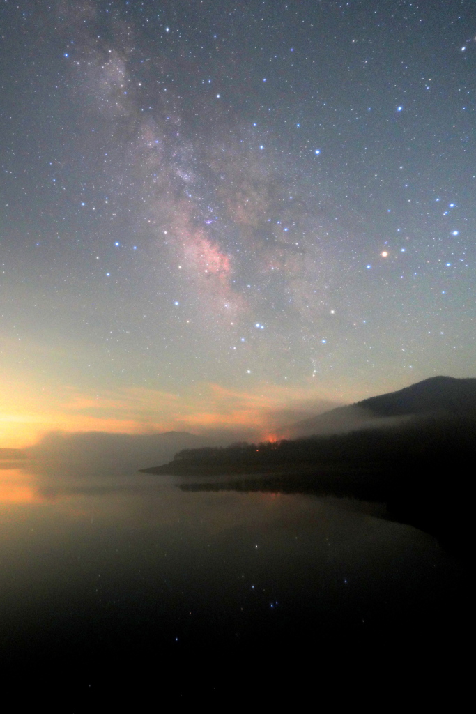 天の川の夜