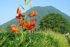 真夏の榛名山